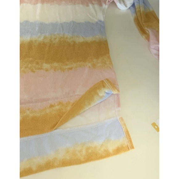 BP Shirt Womens XL Multicolor Striped Long Sleeve Tunic Top Soft Knit Boho - Picture 6 of 8